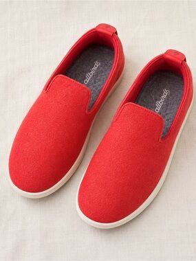 Allbirds Wool Lounger Slip-ons in Bloom Red Women’s Size 11
